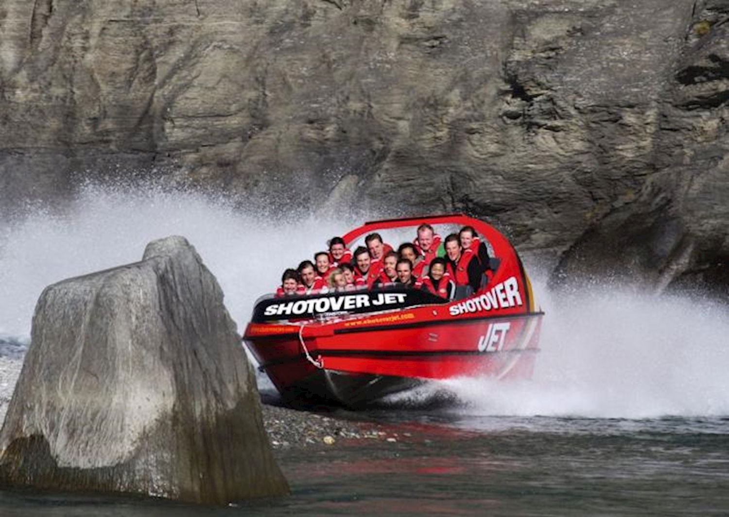 Shotover Jet Queenstown in New Zealand