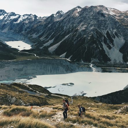New Zealand hiking
